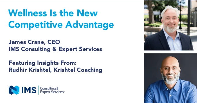 Wellness is the New Competitive Advantage, photos of James Crane and Rudhir Krishtel